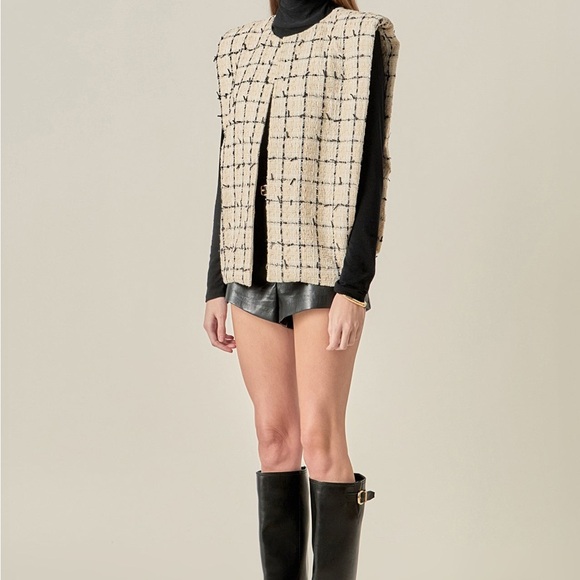 ENGLISH FACTORY - Premium Tweed Vest - $210 - Size S - Picture 2 of 4